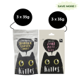 Kittos Purr Fect Sunfish Chicken and Twirls and Lamb Filet Bites Cat Treats Combo (3+3) Fashion