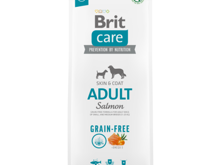 Brit Care Salmon & Potato Grain Free Adult Small and Medium Breed Dog Dry Food Discount