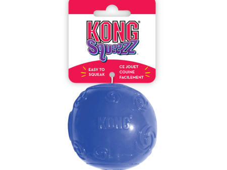 Kong Squeez Ball Toy for Dogs (Blue) For Discount