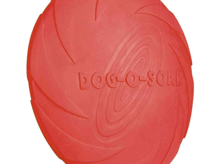 Trixie Floatable Natural Rubber Disc Toy for Dogs (Red) Cheap