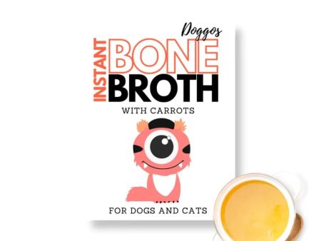 Doggos Instant Chicken Bone Broth with Carrot for Pets (3.5g) Hot on Sale