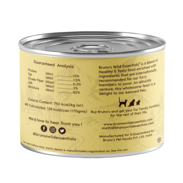 Bruno s Wild Essentials Sardine with Tuna in Pumpkin Cat Wet Food Online