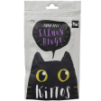 Kittos Purr Fect Tuna Jerky Strips and Salmon Rings Cat Treats Combo Fashion