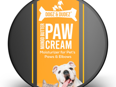 DOGZ & DUDEZ Mango Butter Paw Cream for Dogs and Cats Cheap