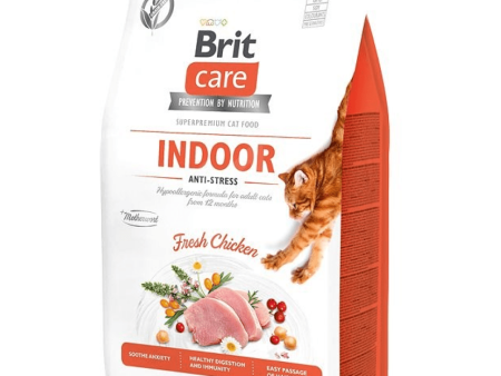 Brit Care Fresh Chicken Indoor Anti Stress Cat Dry Food Sale