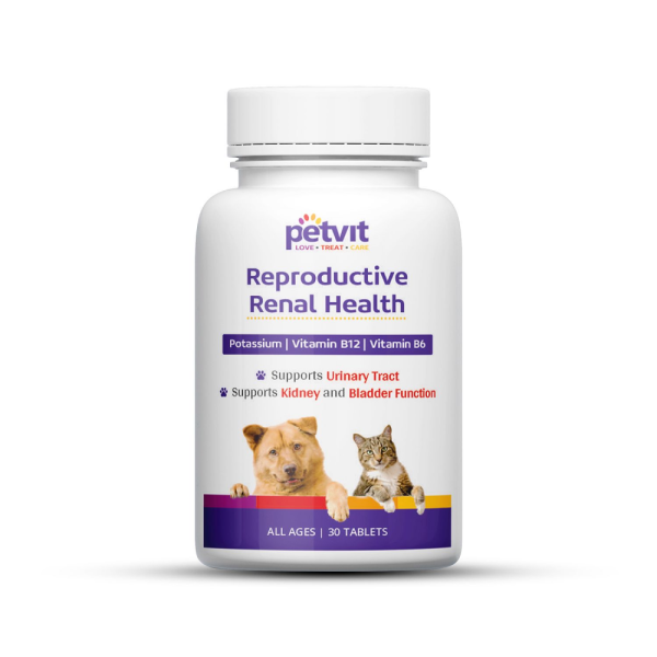 Petvit Reproductive Renal Health Tablet for Dogs and Cats Online now