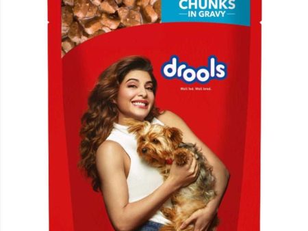 Drools Chicken & Liver Chunks in Gravy Puppy Wet Food (150g) Online