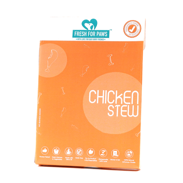 Fresh For Paws Chicken Stew & Egg White Stew Dog Wet Food Supply