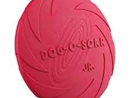 Trixie Floatable Natural Rubber Disc Toy for Dogs (Pink) Fashion