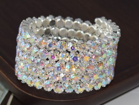 Wholesale Rhinestone Layered Bracelet Set Supply