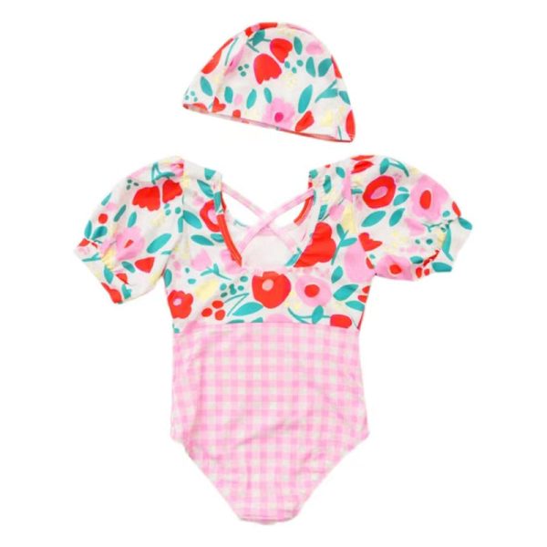 Wholesale Baby One Piece Nylon Swimwear Hot on Sale