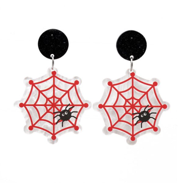 Wholesale Halloween Cartoon Acrylic Earrings Cheap