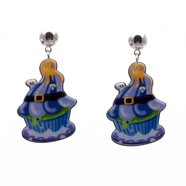 Wholesale Halloween Cartoon Acrylic Earrings Cheap