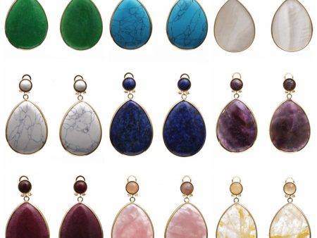 Wholesale Lapis Lazuli Drops Turquoise Earrings For Discount