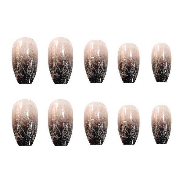 Wholesale Dark Flame Nail Patch For Cheap