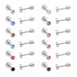 Wholesale 12 Pairs Of Stainless Steel Ear Studs Earrings Online Hot Sale