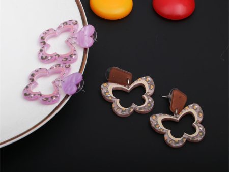 Wholesale Acrylic Butterfly Earrings Supply