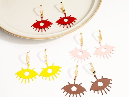 Wholesale Vintage Punk Devil Eye Alloy Earrings Online Hot Sale