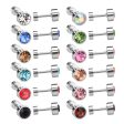 Wholesale 12 Pairs Of Stainless Steel Ear Studs Earrings Online Hot Sale