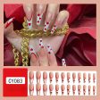 Wholesale Plastic Red and White Love Manicure Online