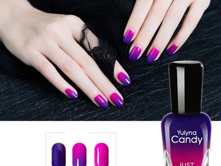 Wholesale Gradual Change Fast Drying Non Peelable Nail Polish Hot on Sale