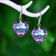 Wholesale Ocean Star Heart Glass Earrings on Sale