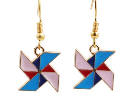 Wholesale Windmill Alloy Earrings Cheap