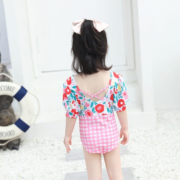 Wholesale Baby One Piece Nylon Swimwear Hot on Sale