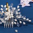 Wholesale Wedding Headwear Handmade Rhinestone Pearl Hairpin Online Hot Sale