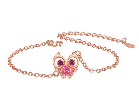 Wholesale Bracelet Copper Cute Sweet Owl Bracelet OLY-BT-DSL005 on Sale