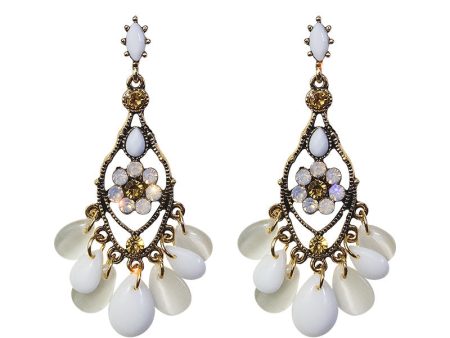 Wholesale Baroque Resort Vintage Alloy Earrings For Discount