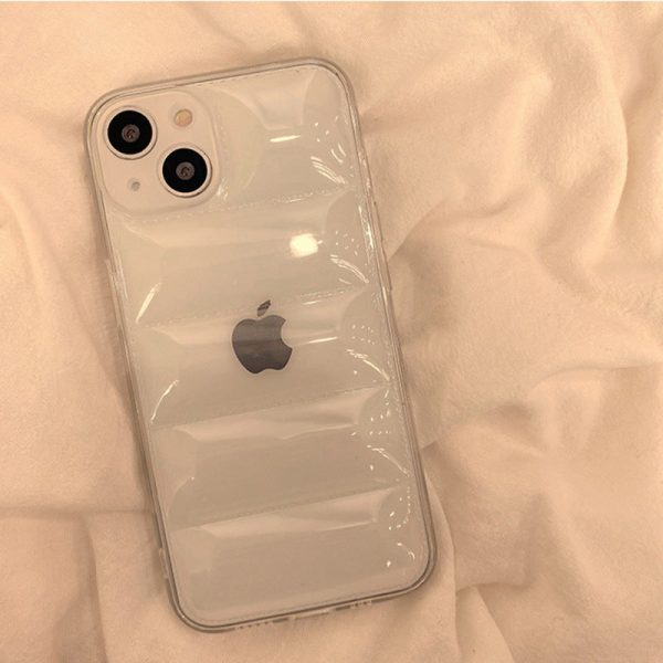 Wholesale for Iphone14 Transparent Down Jacket Mobile Phone Case TPU Fashion