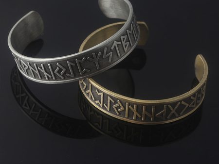 Wholesale Viking Runes Men s Alloy Bracelet Online Sale