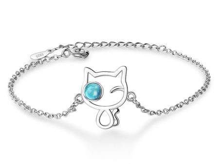 Wholesale Bracelet Crystal Kitten Bracelet Niche Design OLY-BT-XZS001 Hot on Sale