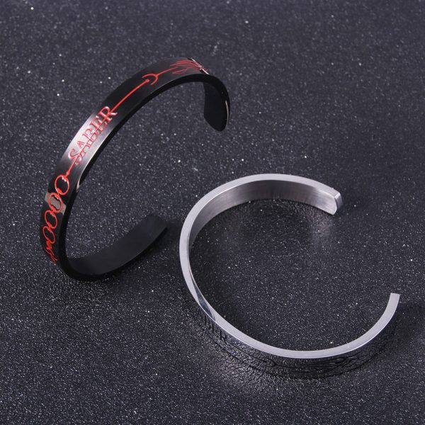 Wholesale Anime Accessories Stainless Steel Bracelet Online Sale