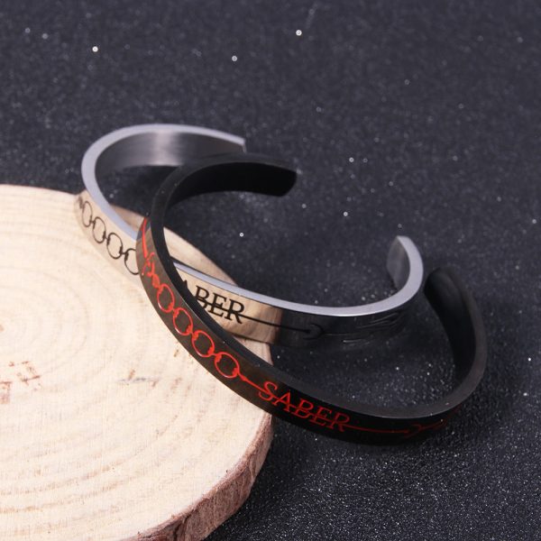 Wholesale Anime Accessories Stainless Steel Bracelet Online Sale