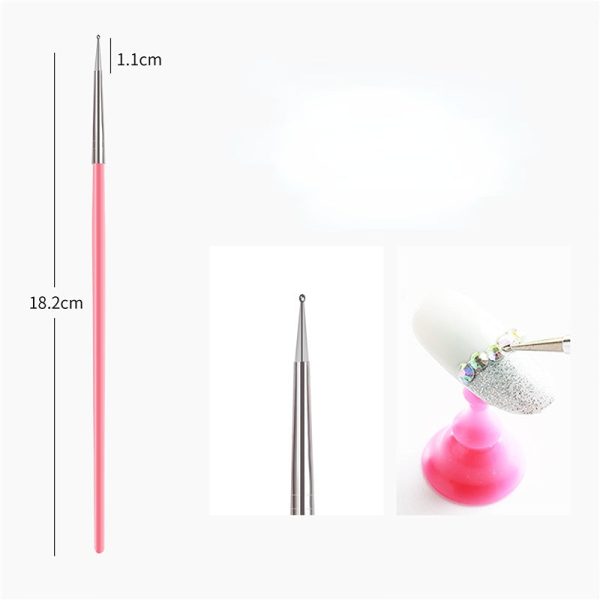 Wholesale Plastic 15pcs Nail Art Pen Set For Sale