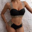 Wholesale Bikini Leopard Webbing  Swimwear Polyester on Sale