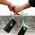 Wholesale Plastic Beaded Acrylic Card Picker Mobile Phone Chain Keychain Online now