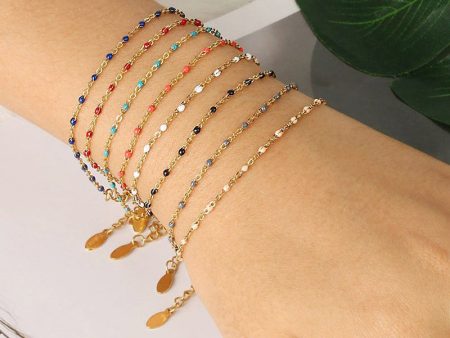 Wholesale Bohemian Simple Bracelet Titanium Steel Fashion