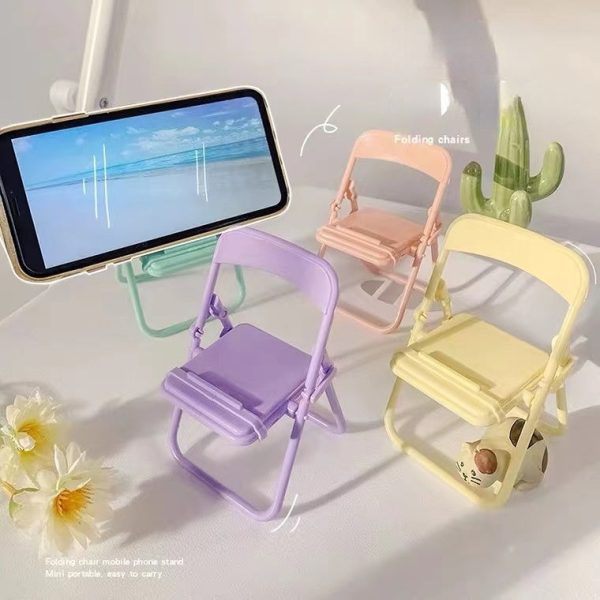 Wholesale Chair Mobile Phone Holder Foldable Portable 10pcs Discount