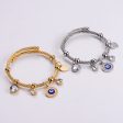 Wholesale Bracelet Stainless Steel Devil Eyes OLY-BT-AIMILUO001 Fashion