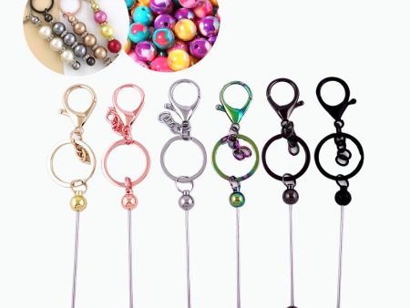 Wholesale Beadable Bar Metal DIY for Beaded Keychains Online