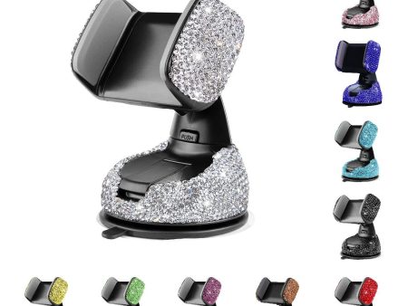 Wholesale Diamond Car Mobile Phone Mount Online