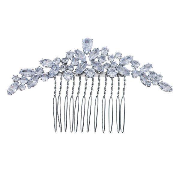 Wholesale Zircon Flower Alloy Hair Clips Online Hot Sale