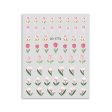 Wholesale Paper Small Flowers Petals Leaves Nail Art Stickers on Sale