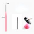 Wholesale Plastic 15pcs Nail Art Pen Set For Sale