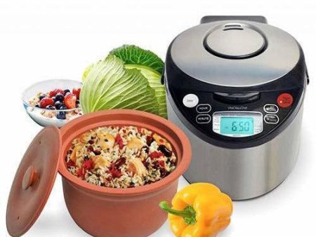 VitaClay Smart Organic Clay 7-in-1 Multi-Cooker W  Yogurt Maker VM7900 Online