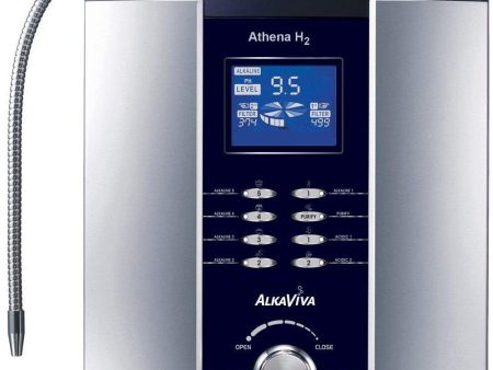 AlkaViva Athena H2 7-Plate Water Ionizer & Dual Water Filter Purifier For Sale