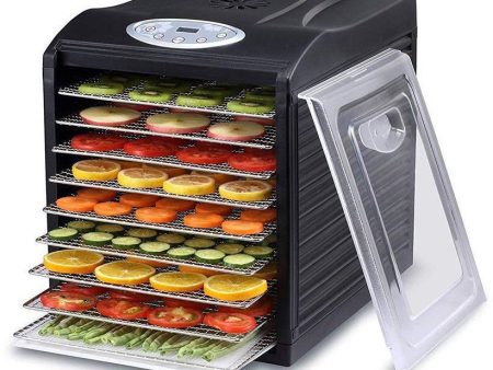 Samson Silent SB-109-SS Stainless Steel Digital Dehydrator, 9-Trays Sale